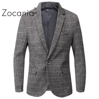 mens jacket casual business suit male slim fit autumn mens clothing male blazer classic mens blazer terno masculino casamento