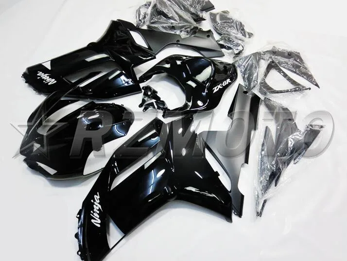 

Новый стиль из АБС-пластика для мотоцикла весь обтекатели комплект подходит для kawasaki Ninja ZX6R 636 2007 2008 07 08 6R ZX-6R Комплект кузова высокого качест...