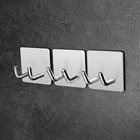 Многофункциональная полка-органайзер, стеллажи, настенное крепление из нержавеющей стали, держатель-Крючок для гладильной доски, сушилка для хранения, компактная вешалка для полотенец