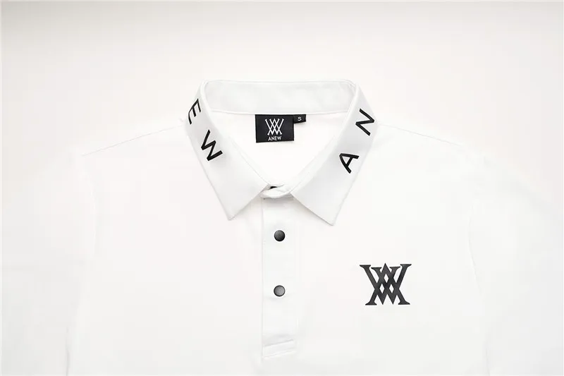 Новинка Мужская футболка для гольфа ANEW2021 модная уличная спортивная теплая