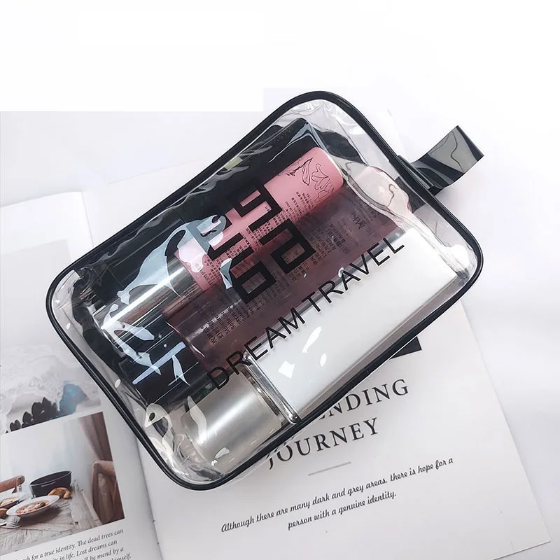 

Transparent Cosmetic Bag, Large-capacity Waterproof Portable Storage Bag, Travel Cosmetic Storage Bag