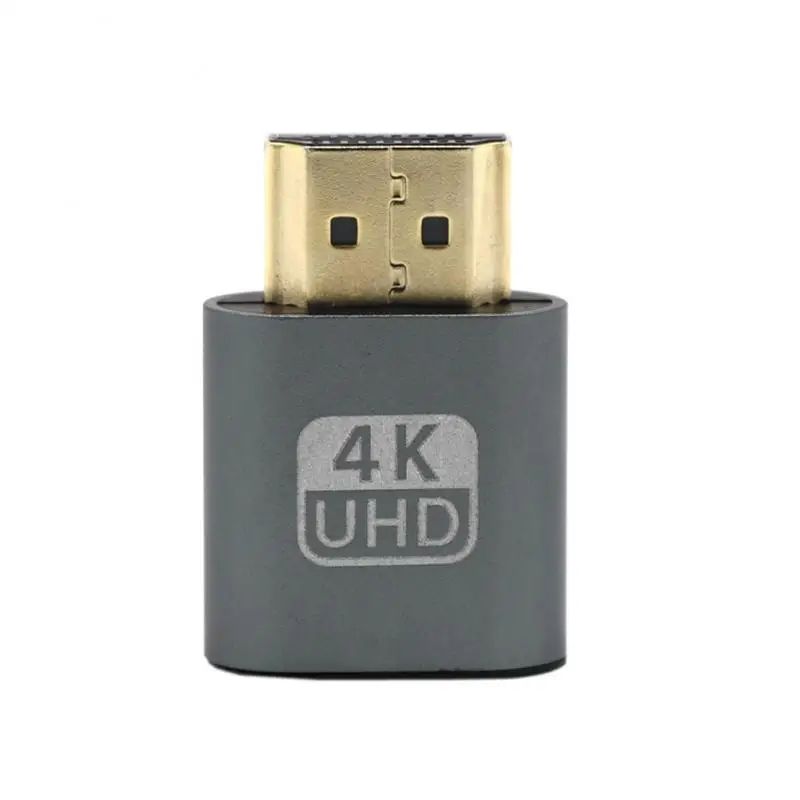 

1PC Virtual Display Adapter Portable HDMI-compatible Display Emulator 1920x1080P VGA Display Virtual Machine Accessories