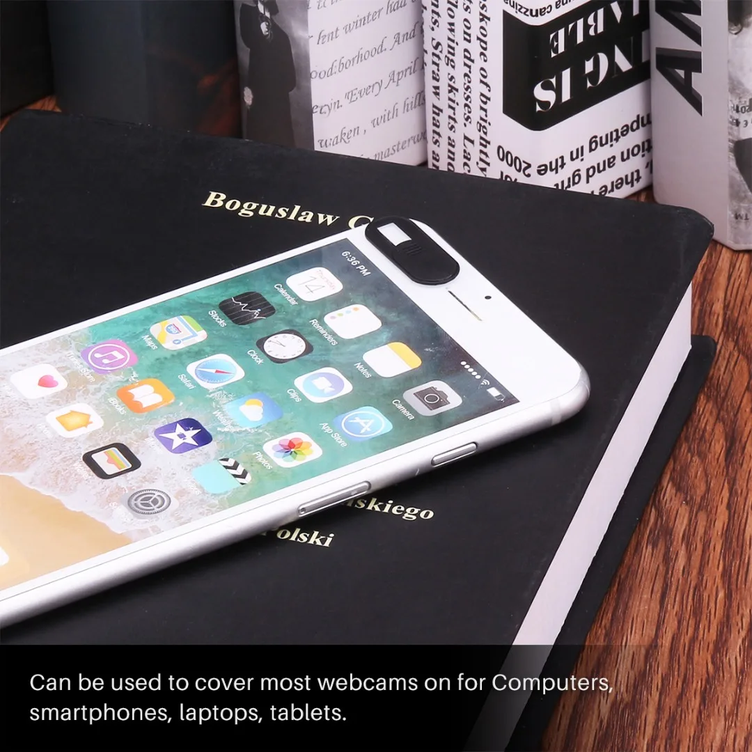 

For Phone Laptop Computer Shutter Magnetic Sliding Olastic cover Stick-on Webcam Cover Camera Lens Privacy Sticker Slider