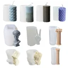 3D Художественная форма для тела для изготовления свечей, фигурка для портрета, ароматерапии, силиконовые формы для свечей, фигурки человека для подсвечников