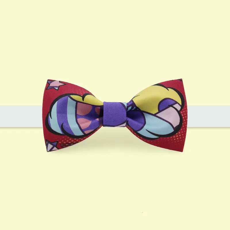 

Free shipping new men's male printed groom groomsman presided banquet wedding Bow tie Bow tie formal dress bow tie Mystery