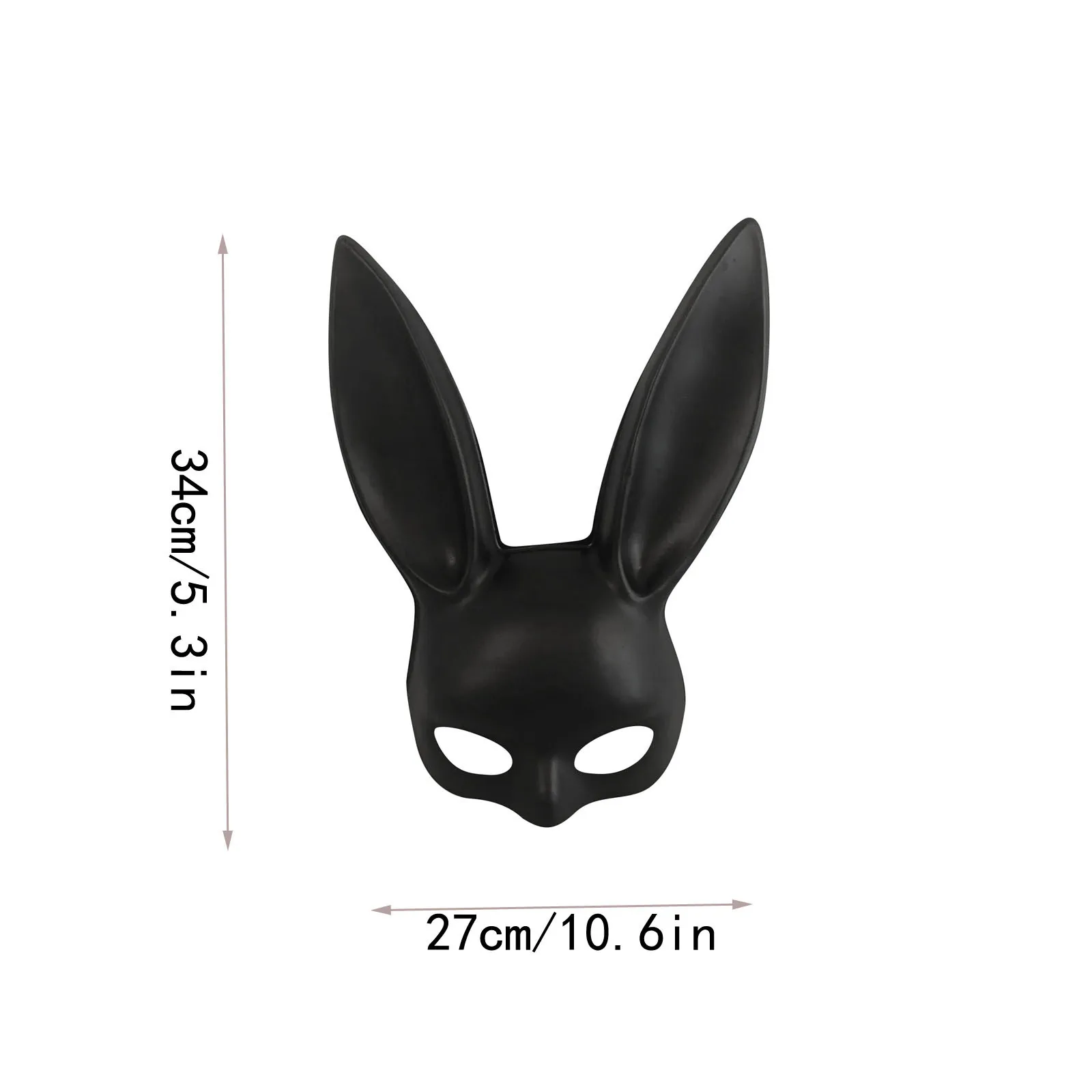Маска в виде кролика для Хэллоуина Танцевальная женщин сексуальная маска на