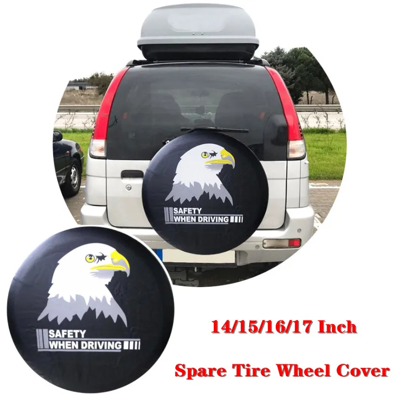 

Кожаный чехол на автомобильное колесо из ПВХ, 14, 15, 16, 17 дюймов, Защитная сумка для Kia, Chevrolet, Niva, mitsubishi