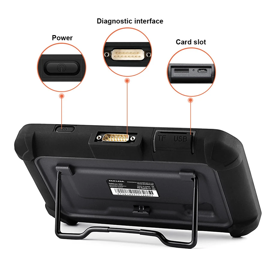 EUCLEIA S7C OBD2 сканер профессиональная полная система ЭБУ кодирование ЭКЮ тест