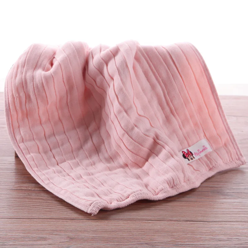 Disney 25*25 см очаровательные комбинезоны с рисунком Микки Маус хлопок полотенце для