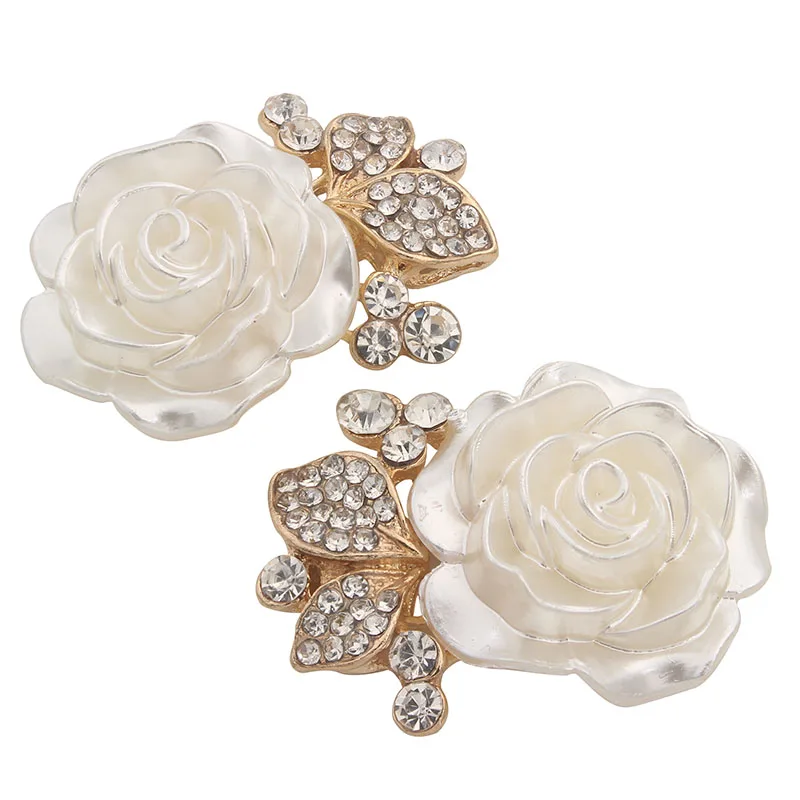 Стразы жемчужные декоративные пуговицы для рукоделия из хрустальной смолы с