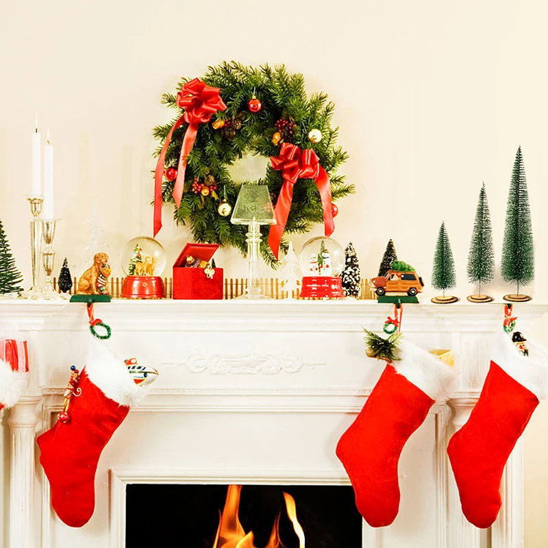 Мини сизаль Снежный Мороз Бутылка щетка зимние снежные узоры дерево для