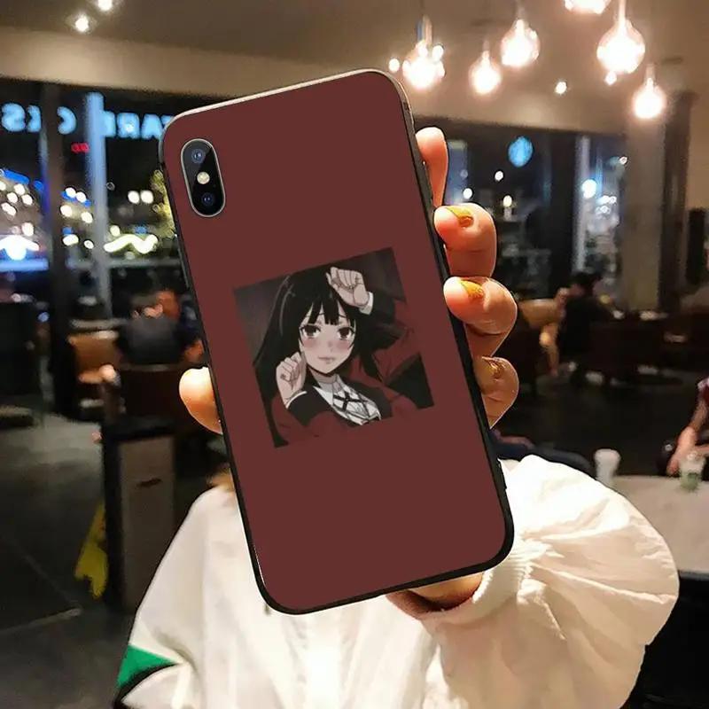 

Comics Jabami Yumeko Manga girl Phone Case for iPhone 11 12 pro XS MAX 8 7 6 6S Plus X 5S SE 2020 XR