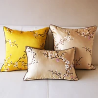 chinese sofa cushion cover pillowcase decorative flower pillow case throw pillows
