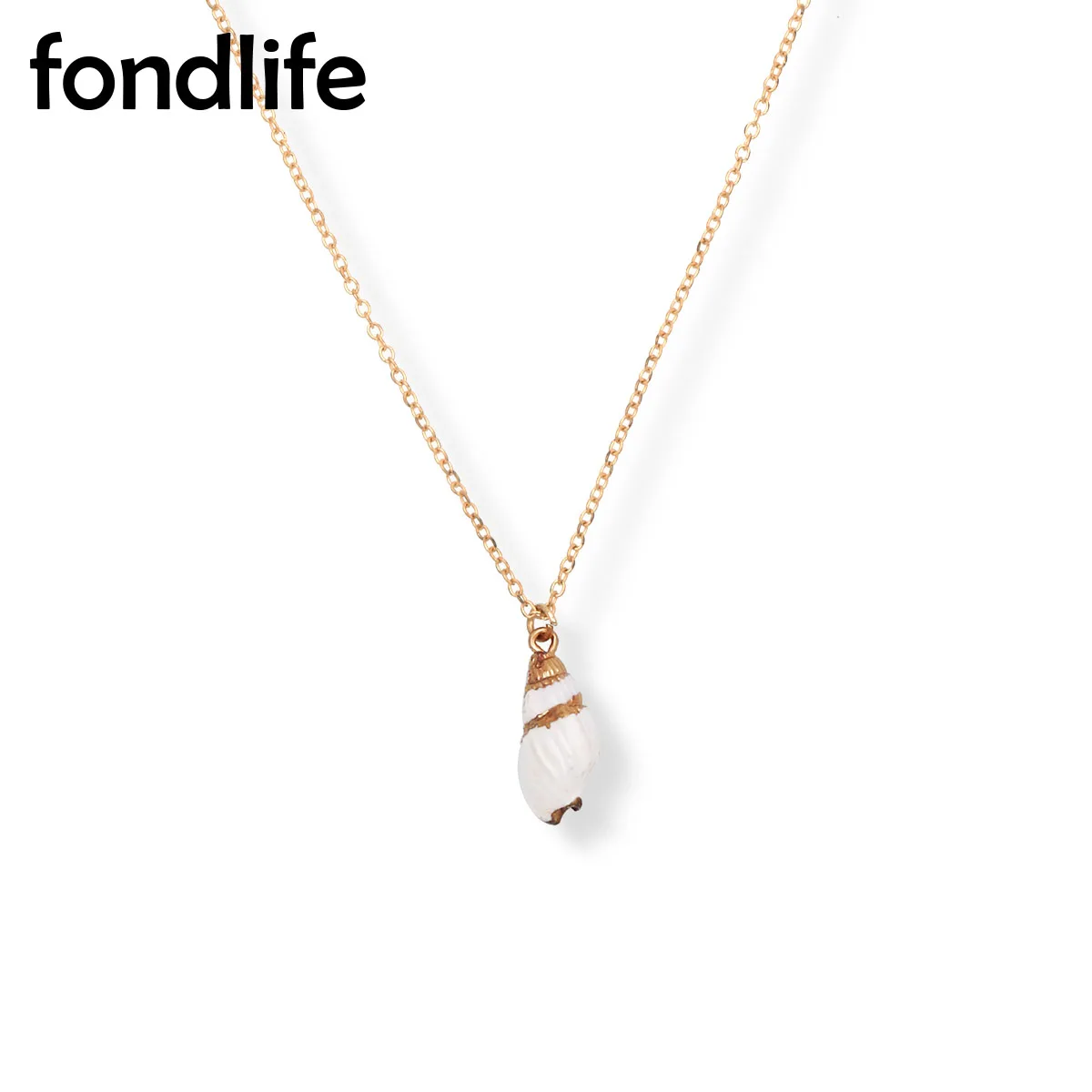 Чокер в стиле бохо с ракушками цепочка-гребешок морскими улитками для женщин и