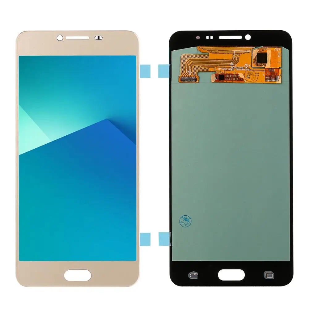 Замена супер AMOLED LCD для Samsung Galaxy C7 2016 C700 SM-C7000 Высокое качество ЖК-дисплей +