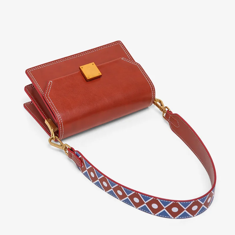 

FOSIZZO Vintage Flap Bag PU Leather Korean Style Crossbody Bag For Women Fashion 2020 Solid Shoulder Bag Handbag FS5056
