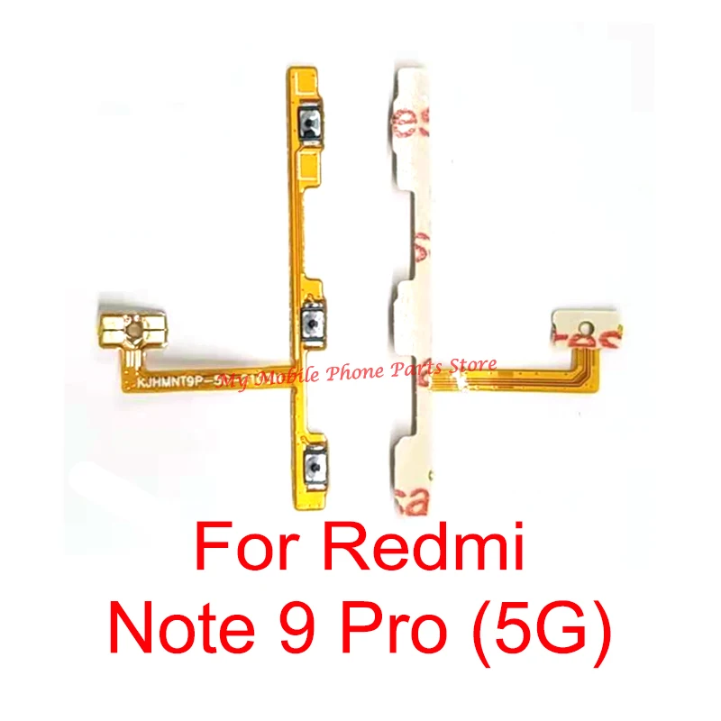 

Гибкий кабель для Xiaomi Mi Redmi Note 9 Pro, 9pro (5G), Боковая кнопка включения и выключения питания