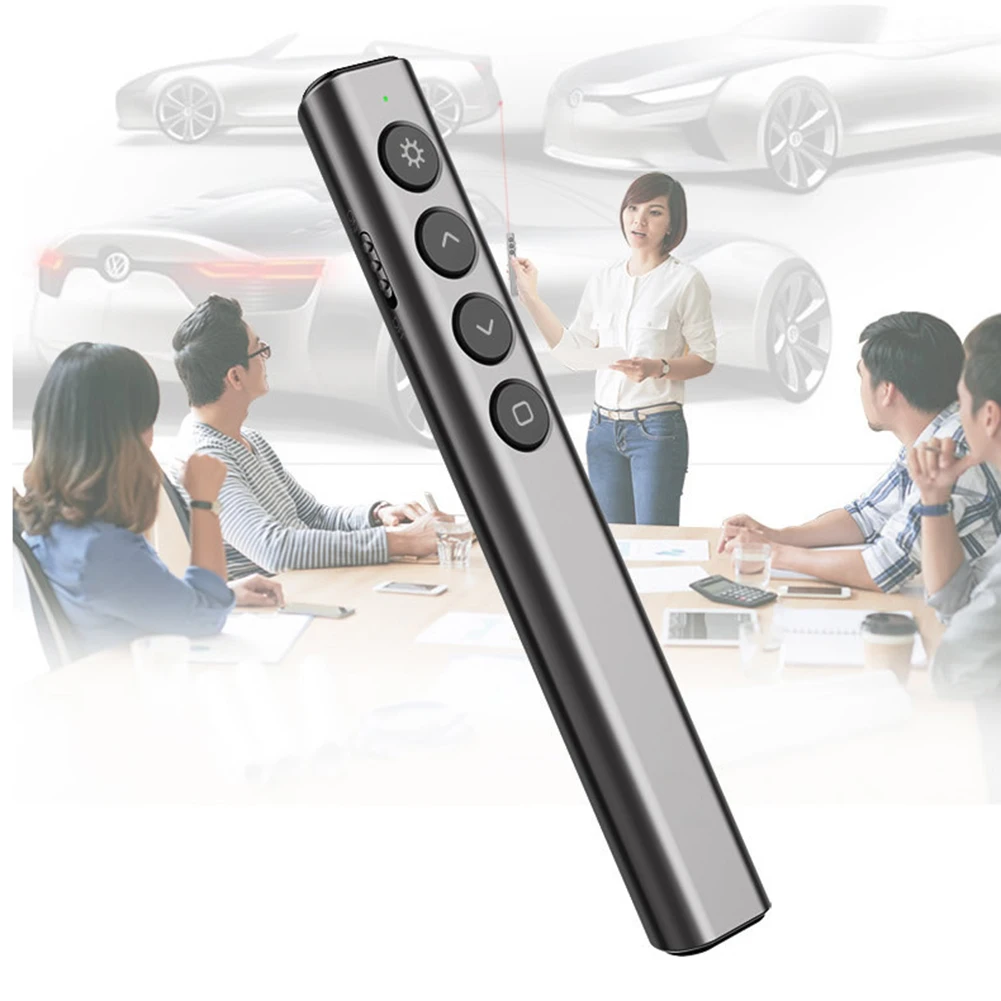 Беспроводная презентационная лазерная указка 2 4 ГГц RF USB презентатор PowerPoint ручка