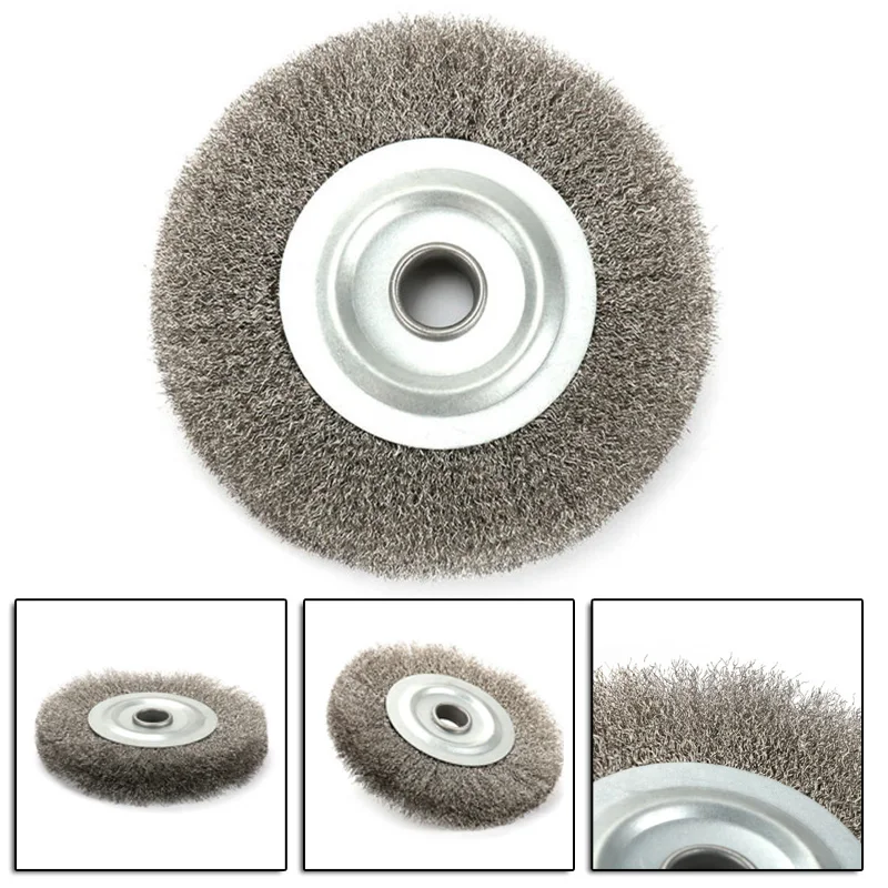 

1x Crimping Brush Angle Grinder Wire Cup Cleaner Rotary Metalwork Bench Remover