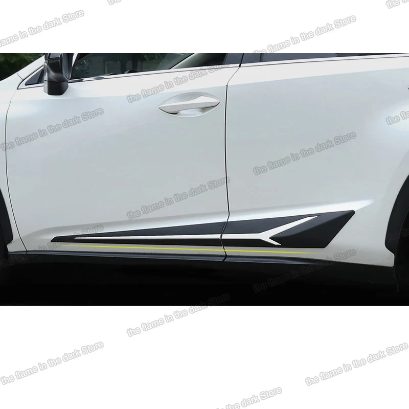 Lsrtw2017 для Lexus NX NX200t 300h 200 отделка краев автомобильной двери из нержавеющей стали