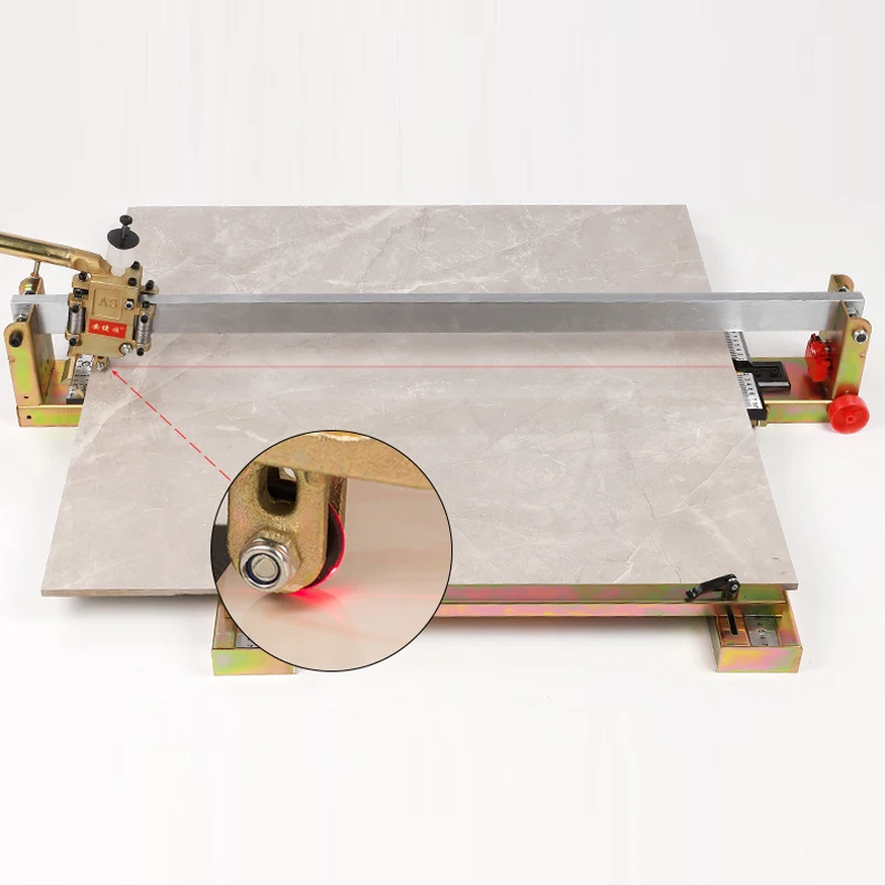 Manual tile cutter, ceramic tile push knife 800, infrared laser positioning push cutter, floor tile high precision