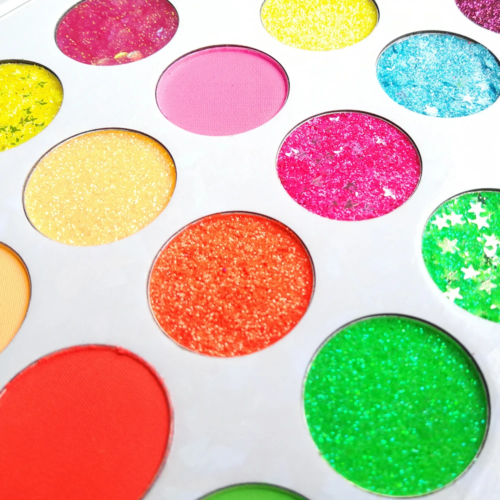 24 colors star sequins shiny custom private label own cosmetic brand