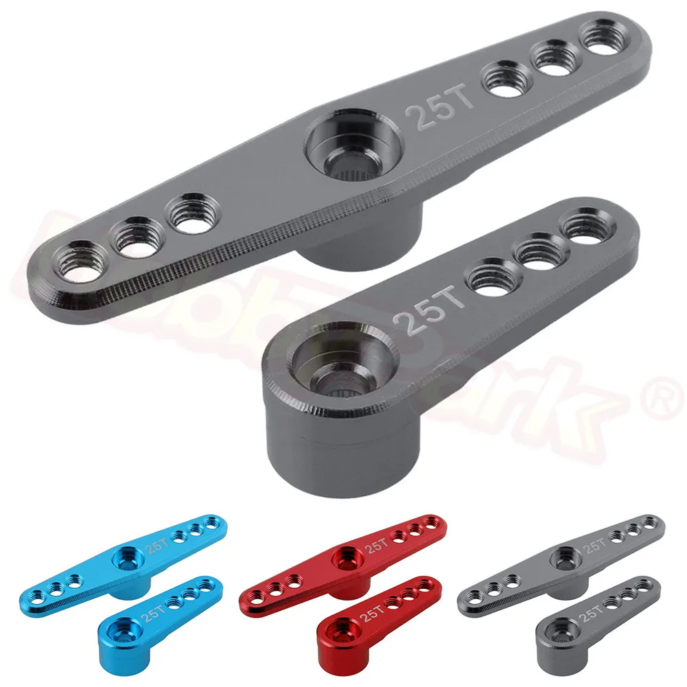 CNC металлический алюминиевый рулевой серворуль 25T зуб для стандартных