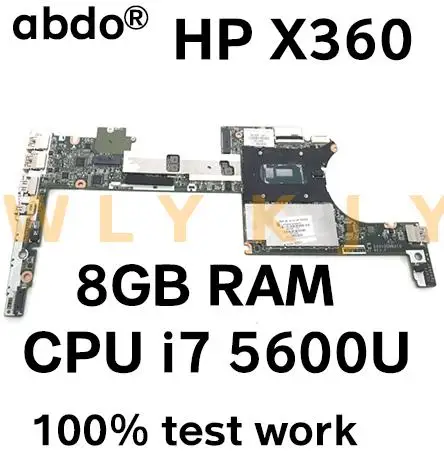 DA0Y0DMBAF0 для HP X360 G1 13 4000 материнская плата ноутбука 808445 601 501 001 процессор i7 5600U 8 ГБ ОЗУ