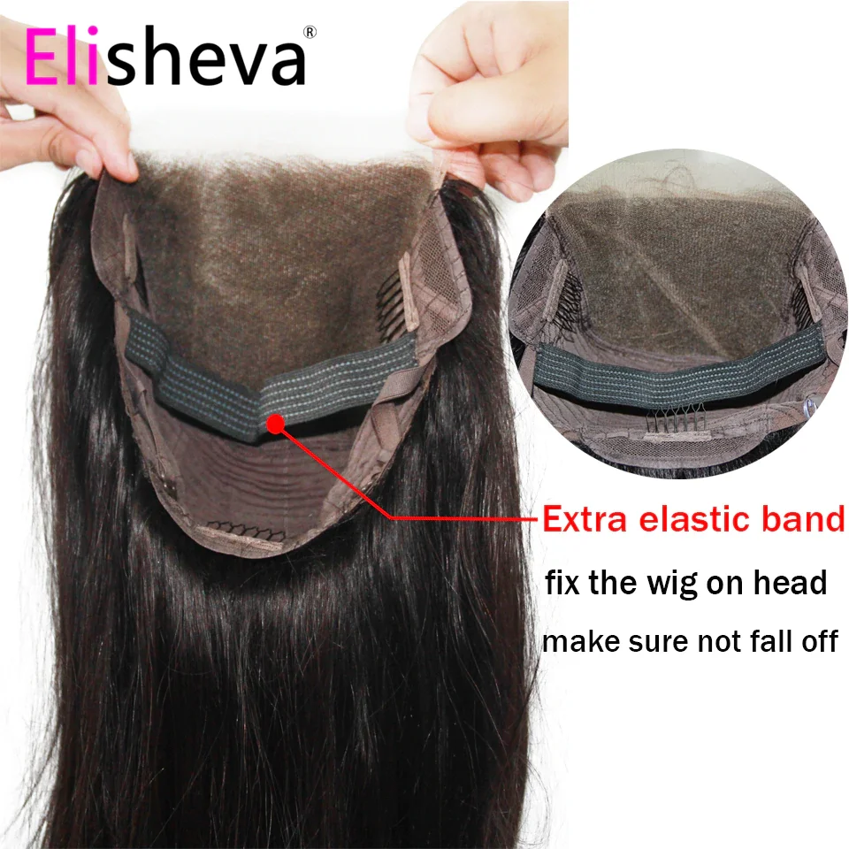 

Brazilian 13x4 Body Wave Lace Front Wig 30 Inch Body Wave Wig PrePlucked Lace Front Human Hair Wig 4x4 Closure Wig For Women