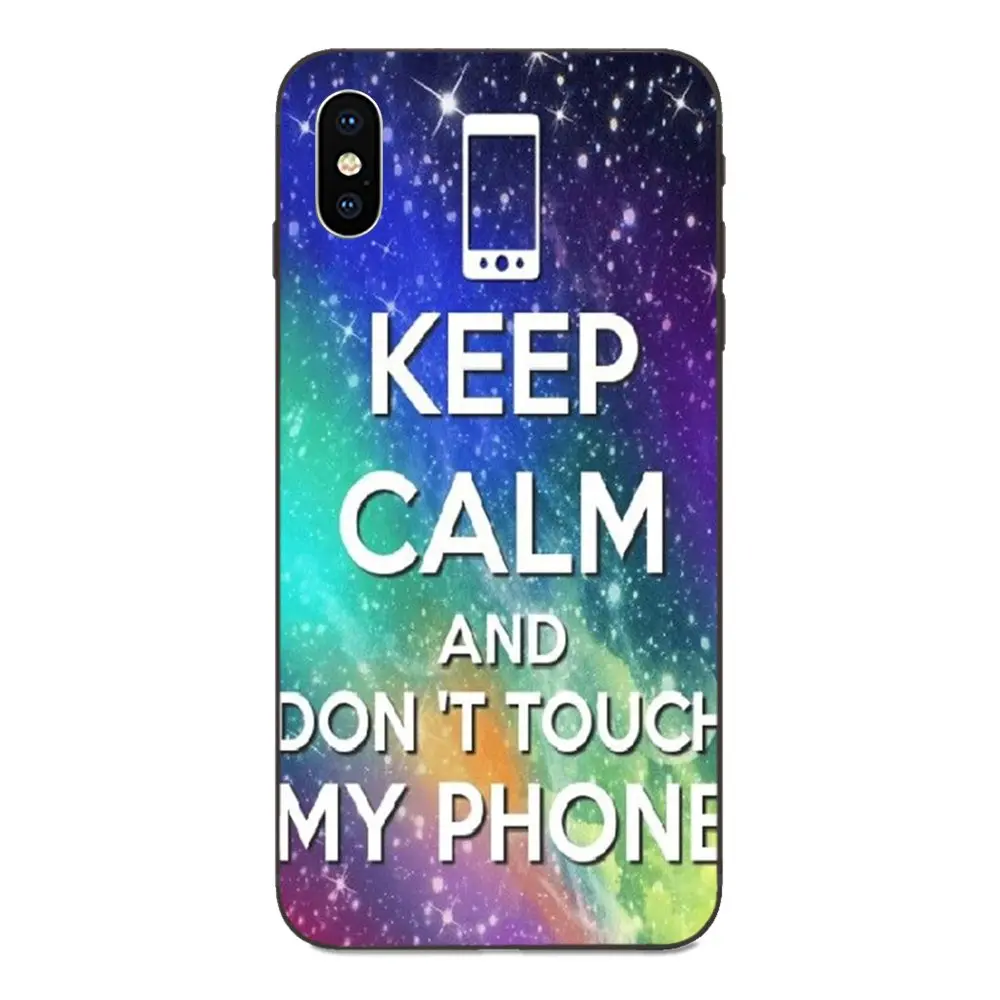 For Galaxy A8 A9 Star Note 4 8 9 10 S3 S4 S5 S6 S7 S8 S9 S10 Edge Lite Plus Pro G313 TPU Fashion Original Funny Don't Touch My |