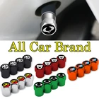 Колпачки для клапанов автомобильных шин, 4 шт., автомобильные товары, автомобильные аксессуары для Dacia, логотип Duster 2020, Logan, Sandero, Stepway, лодки, Stepwa, MCV 2