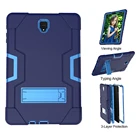 Детские 3-слойный защитный чехол для планшета защитный корпус для Samsung Galaxy Tab S4 10,5 T835 T837 SM-T830 чехол Гибридный противоударный чехол подставка Funda