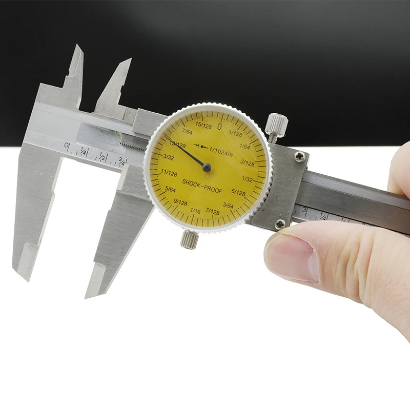 Штангенциркуль из нержавеющей стали 6 дюймов ударопрочная прецизионная