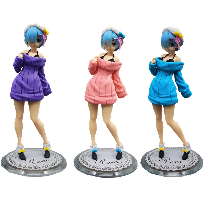 

Zero-Starting Life In Another World. Sweater Rem Winter Sweater Rem Boxed Anime Figure