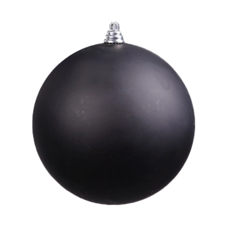 Черный Рождественский шар 3 15 см Рождественское украшение подвесной для