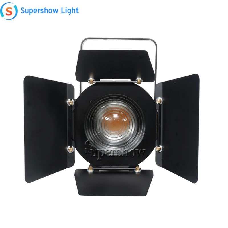 Светодиодный видео светильник с линзой Френеля регулируемой яркостью 350W RGBW 4in1