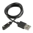 Магнитный зарядный кабель USB 2,0 для детских часов Q12S12S2Q15, 2-контактный Универсальный зарядный кабель для умных часов