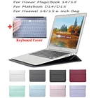 Для Huawei Honor MagicBook 14 15 2020, чехол для ноутбука huawei MateBook 14 D14 D15 2021, новейший Чехол-сумка + чехол для клавиатуры