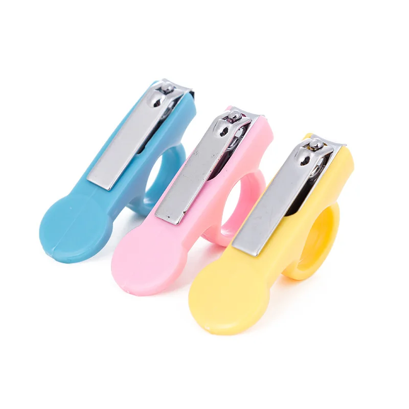 

Baby Safety Nail Clipper 1Pcs Finger Trimmer Scissor Non-slip Buckle Portable Mini Manicure Cutter Nail Scissors Baby Nail Care