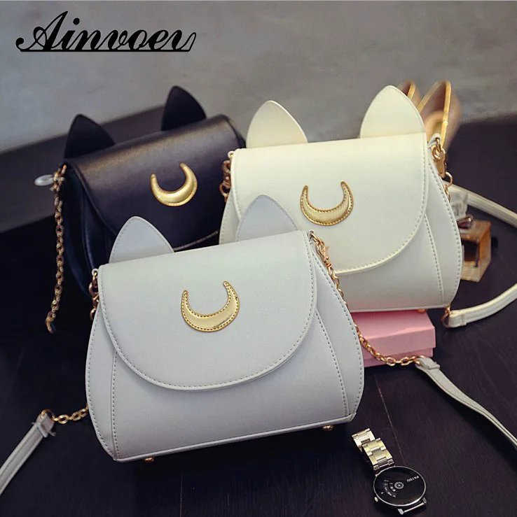 Ainvoev Маленькая женская сумка через плечо из искусственной кожи летняя дамская