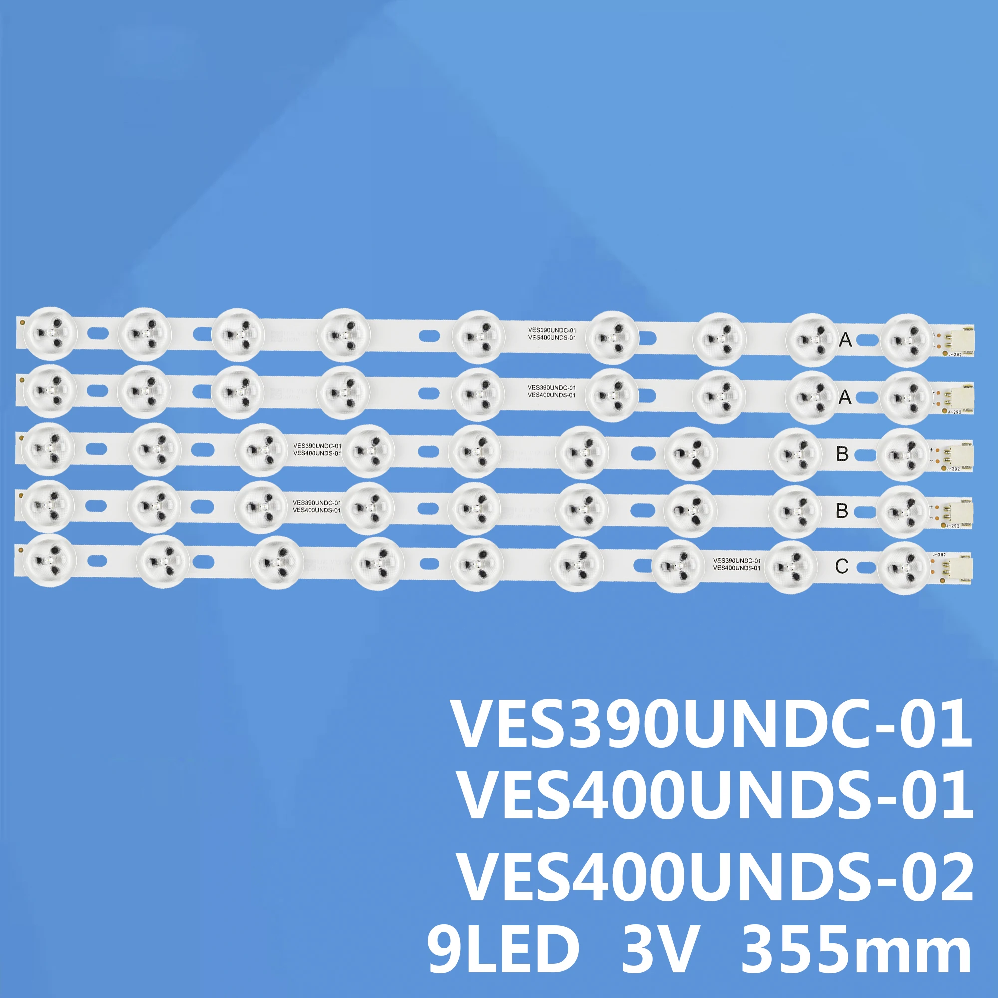 

LED Backlight strip For VES400UNDS-03/02/01 40PFL3008H/12 40PFL3008K/12 40PFL3018K/12 LT-40TW51 40L3453DB 42hxt12u