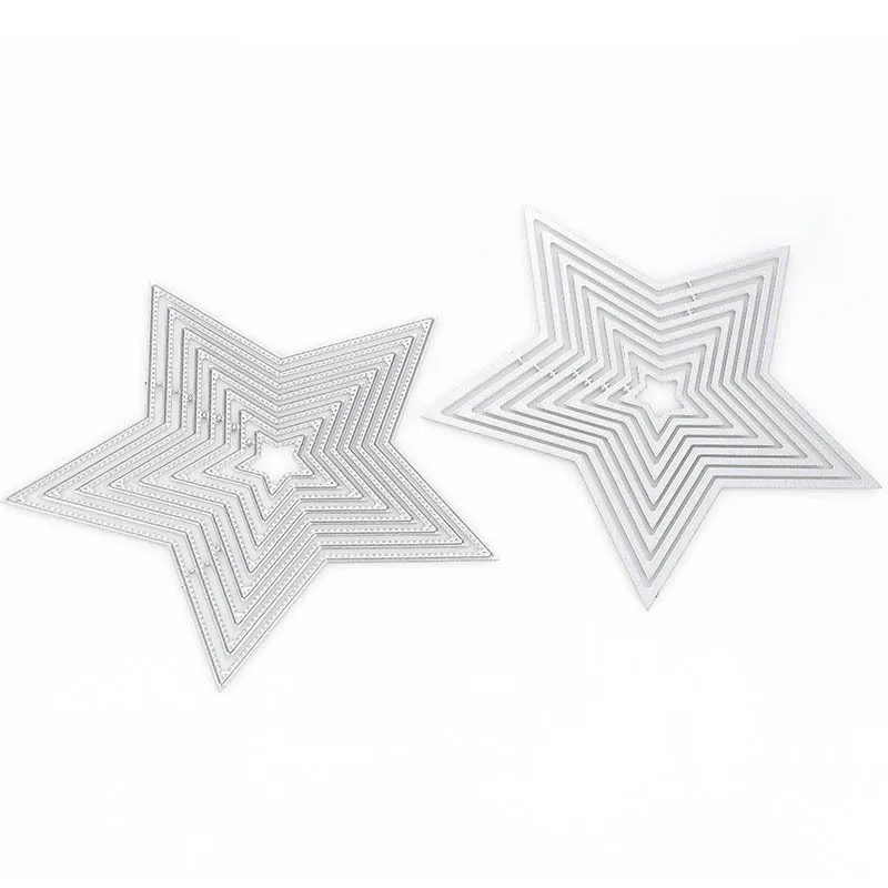 Рождественская звезда кружева цветок край границы металла вырезание штампы