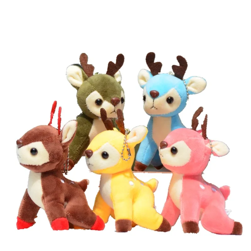 Новое поступление sika плюшевая игрушка олень брелок Подвеска Рождественская