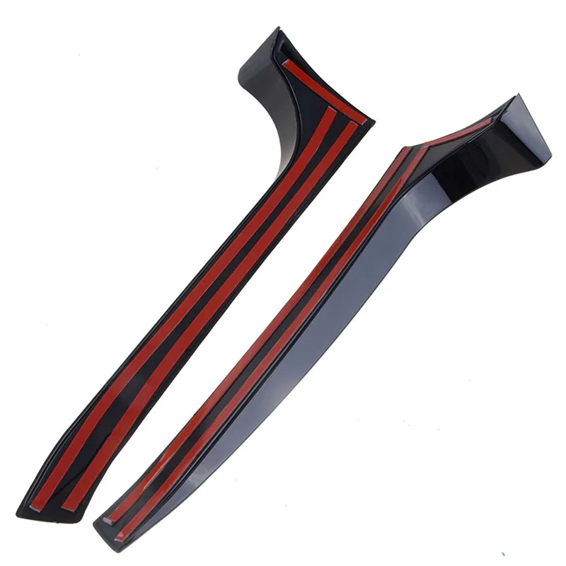 Декоративные аэродинамические спойлеры для заднего бокового окна с рифмующимися канардами для VW Golf 6 MK6 GTI GTR GTD 2009-2013.