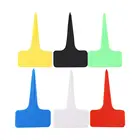 Пластиковые Т-образные этикетки для растений сделай сам, фотоэтикетки для детских садовых цветов, ярлыки для двора и сада, Декор, 50 шт.