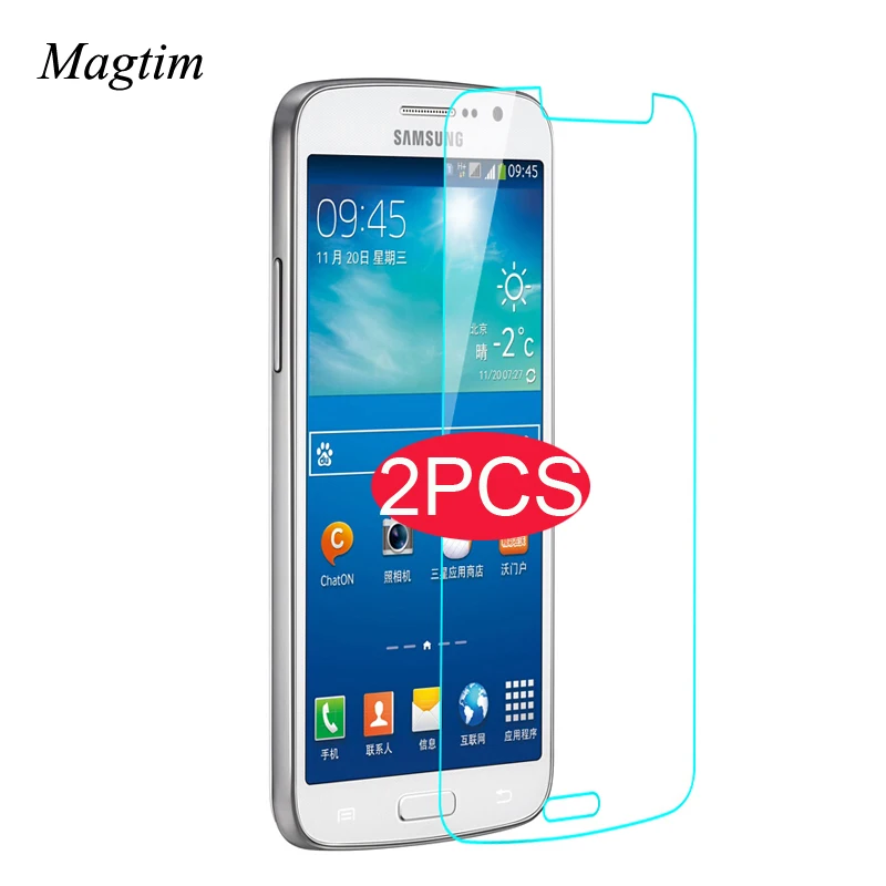 2 шт. HD жесткая защита экрана телефона закаленное стекло для Samsung Galaxy S6 S7 G850 G7102