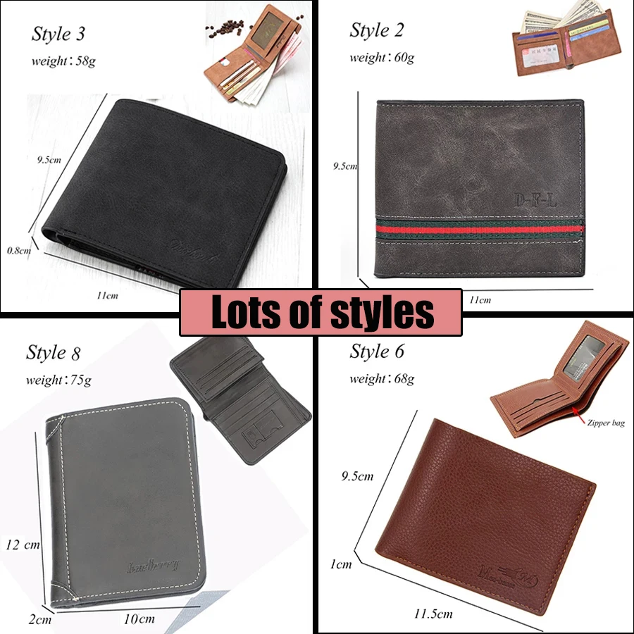 10 видов стилей в виде мультяшных зверей Для мужчин кожаный бумажник из