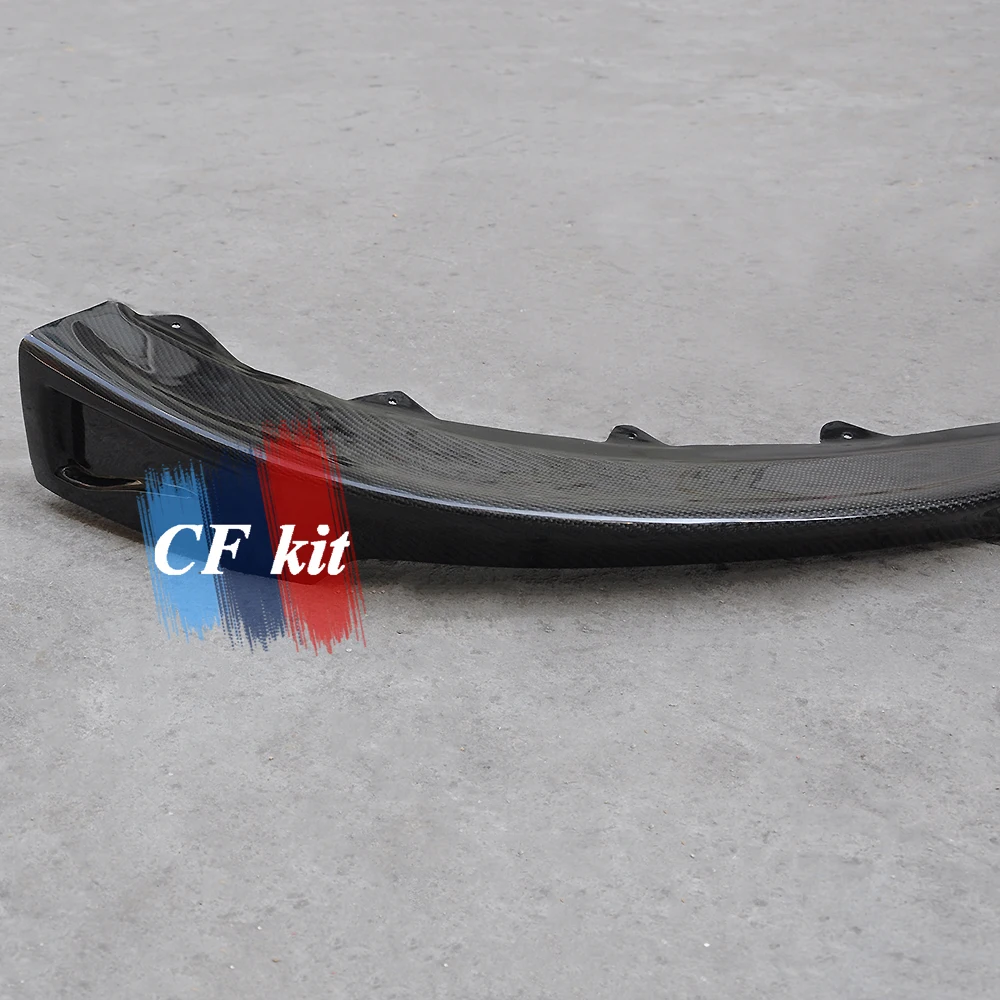 CF Комплект переднего бампера v-стиля Реальные углеродного волокна для Mitsubishi Evolution