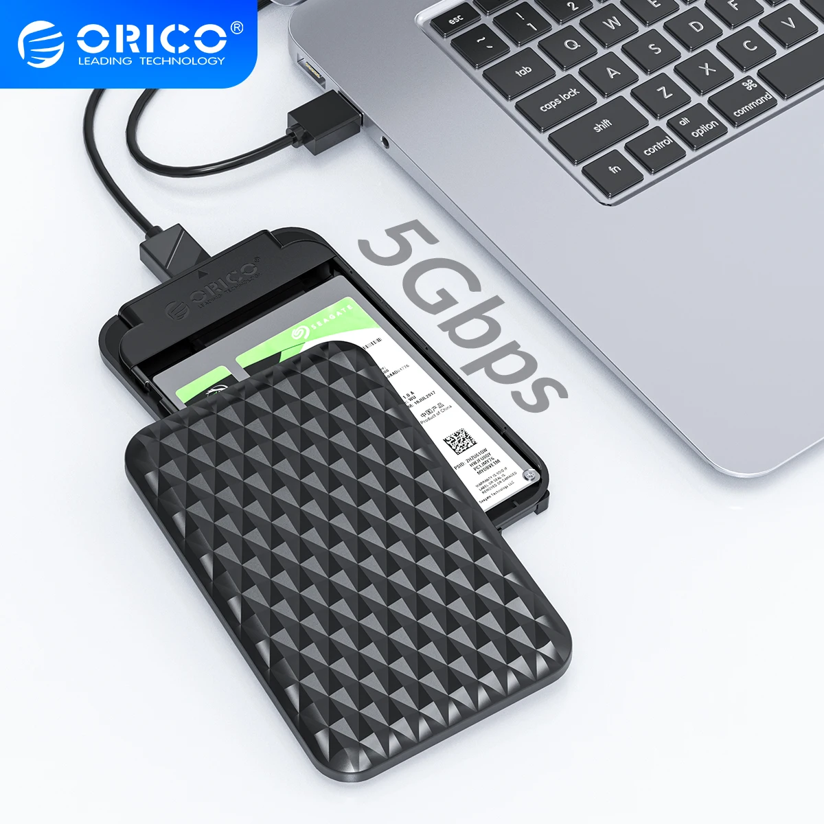 ORICO 2.5 inch HDD Case SATA to USB 3.0 HDD Enclosure External HD Case for 7-9.5mm HDD SSD Disk Case Hard Drive Box Support UASP ugreen 2 5 inch hdd ssd case usb c to sata iii hdd enclosure caddy portable case for external hard drive ssd case support 10tb