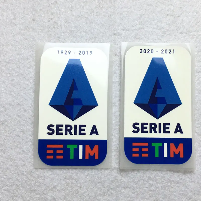 2020-21 Italy Serie A TIM Lega Calcio Player Issue Size Football Soccer Badge Patch 1929-2019